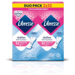 Libresse Inlegkruisjes Normaal Duo Pack 2x32st