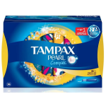 Tampax Tampons Compak Pearl Regular 36stuks