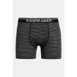 Icebreaker Anatomica Boxer Middengrijs/ - Zwart