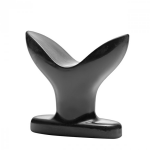 Master Series e anker buttplug - Zwart