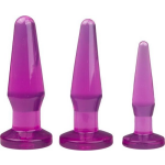 You2Toys e set met 3 buttplugs - Roze