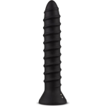 Screwed Plug Anaal Vibrator - Large - Zwart