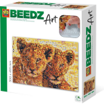 Ses BEEDZ ART: Strijkkralen Leeuwenwelpen