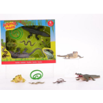 Johntoy Reptielen Animal World 6 Assorti