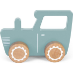 Tiamo Little Dutch Tractor Hout - Blauw