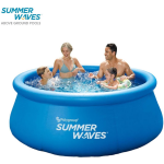 Summer Waves Zwembad Quick Set 244 X 76 Cm - Blauw