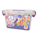 Top1Toys Tie Dye Koffer 18 Flesjes