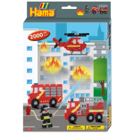 Hama Strijkkralen Brandweer 2000 Delig