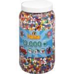 Hama Strijkkralen Ton 13000 Stuks Primair - Blauw