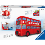 Ravensburger Puzzel 3D London Bus - Rood