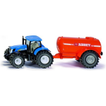 Siku Tractor Met Vacuum Tank - Blauw