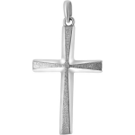 Lucardi Zilveren hanger kruis