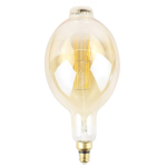 Groenovatie E27 LED Filament BT180 Goud Globelamp 12W Warm Dimbaar - Wit