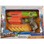 Toi-Toys foam-pistool Foam Strike X junior 7-delig - Blauw