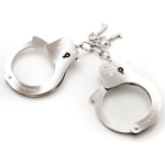 FIFTY SHADES You are Mine - Metal Handcuffs - Grijs