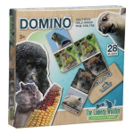 The Comedy Wildlife houten domino dieren 28-delig