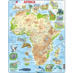 Larsen legpuzzel Maxi Afrika junior karton 63 stukjes
