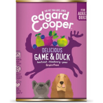 Edgard&Cooper Blik Game Duck Adult - Hondenvoer - Wild Eend Rode Biet 400 g Graanvrij