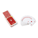 Dal Negro speelkaarten st. Moritz Extra 88 mm karton 55-delig - Rood