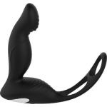 Dream Toys P-Pleaser Prostaat Vibrator met Cockring - Zwart