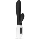 Teazers Tarzan Vibrator - Oplaadbare Tarzan Vibrator met 30 vibratiestanden - Siliconen Rabbit Vibrator - Gerichte Stimulatie van G-Spot en Clitoris - - Zwart