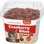 Sanal Cranberry & Chicken Bites - Kattensnack - Kip Cranberry 75 g