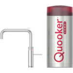 Quooker Fusion Square Chroom met COMBI+ boiler 3-in-1 kokend water kraan