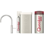 Quooker Fusion Round Chroom met COMBI+ boiler en CUBE reservoir 5-in-1 kokend water kraan