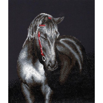 Diamond Dotz Midnight Stallion : 53x42 cm
