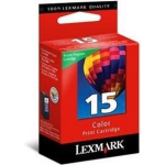 Lexmark 15 Inktcartridge - Cyaan / Magenta / - Geel