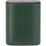 Brabantia Bo Touch Bin 2 x 30 Liter Pine Green - Groen