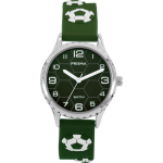 Coolwatch by Prisma CW.352 Kinderhorloge Voetbal staal/siliconen groen-wit 30 mm