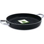 GreenPan Essentials ronde grillpan- 28 cm - Zwart