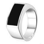 Tft Ring Onyx Zilver - Silver