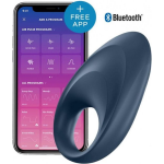 SATISFYER Mighty One Cockring App Controlled - Blauw