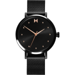 MVMT 28000033-D RVS Dot Horloge 36 mm - Zwart