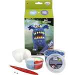 Silk Clay knutselset Ugly Monsters 6-delig - Blauw
