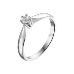 Tft Ring Diamant 0.10ct H SIgoud - Wit