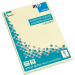 Info Notes 100x150mm hygiënisch antimicrobieel 100 vel FSC - Geel