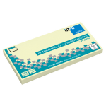 Info Notes 125x75mm hygiënisch antimicrobieel 100 vel FSC - Geel