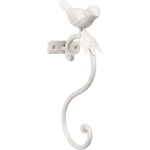 Clayre & Eef Wandhaak - 4*7*19 cm ijzer - - W40389W - Wit