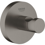 Grohe Essentials Handdoekhaak Hard Graphite Geborsteld - Negro