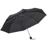 Opvouwbare mini paraplu 96 cm - Voordelige kleine paraplu - Regenbescherming - Zwart