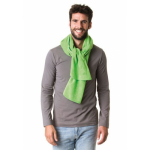 Lemon & Soda Lange limee fleece sjaal - Groen