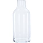 Bellatio Decorations 1x Glazen fles vaas/vazen 13,5 x 30 cm transparant 3300 ml - Home deco/woondecoratie vazen - Woonaccessoires