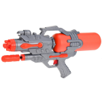 1x Waterpistolen/waterpistool van 46 cm met pomp kinderspeelgoed - waterspeelgoed van kunststof - waterpistolen met pomp - Oranje