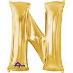 Anagram Letter N ballon goud 86 cm