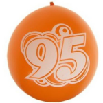 8x stuks verjaardag ballonnen 95 jaar thema - Feestartikelen en versiering
