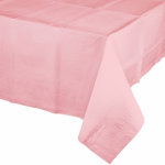 Licht tafelkleed 274 x 137 cm - Tafellakens - Roze