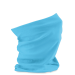 Beechfield Multifunctionele morf sjaal licht unikleur - Voor volwassen - Gezichts bedekkers - Maskers voor mond - Windvangers - Gezichtsmasker - Blauw